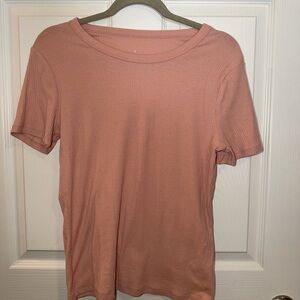 a new day Women's Blush Ribbed Tee
